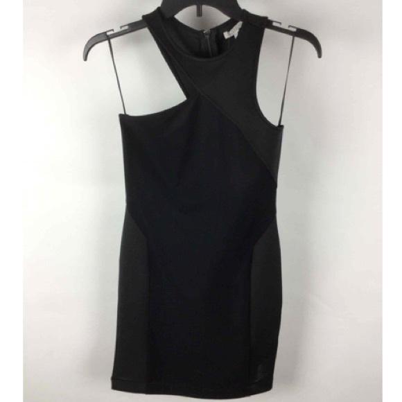 Zara Dresses & Skirts - 2/$6 ZARA Asymmetrical Black Mini Dress